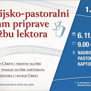 Liturgijsko-pastoralni program formacije župnih lektora